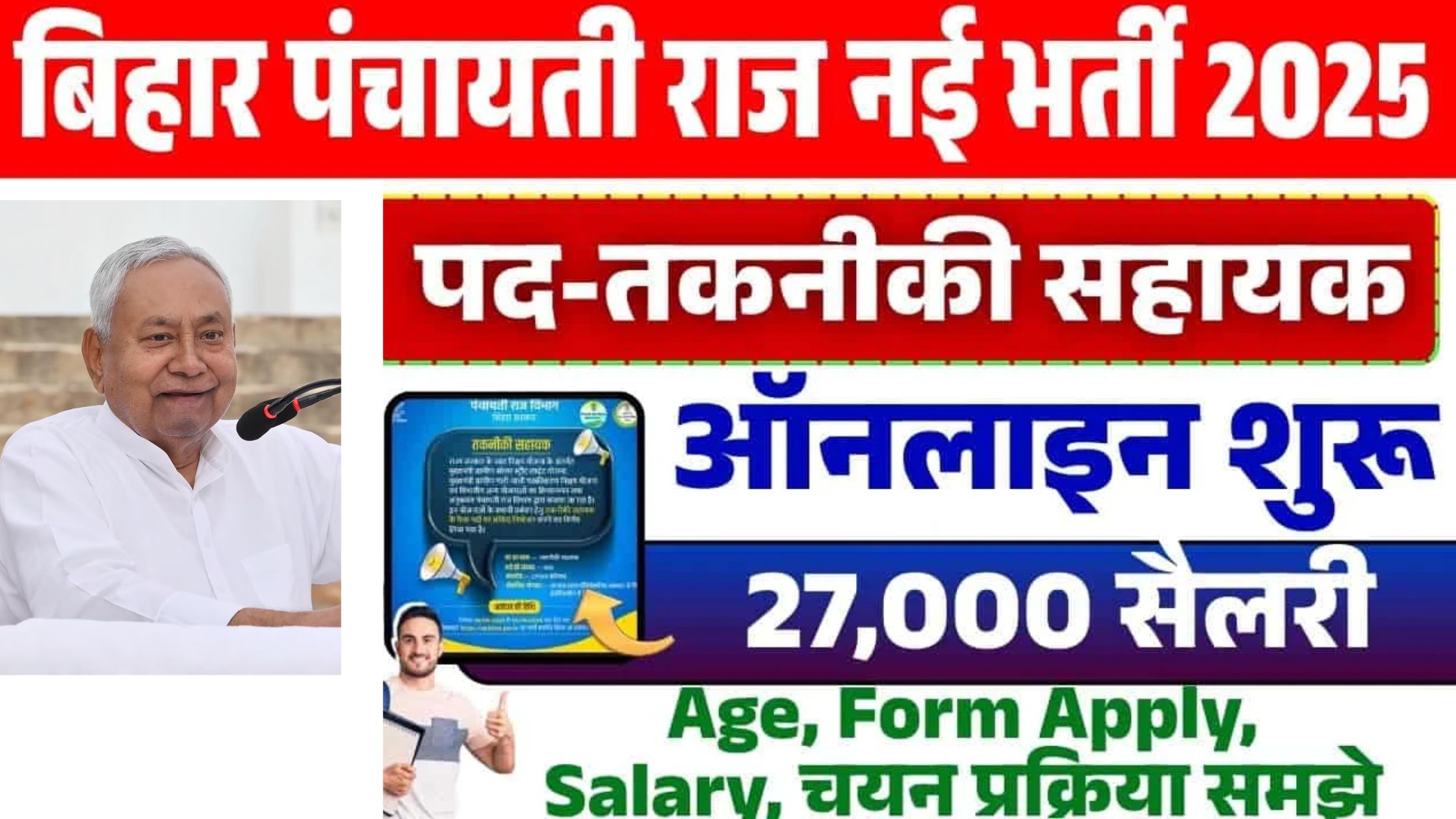 Bihar Technical Assistant Vacancy 2025